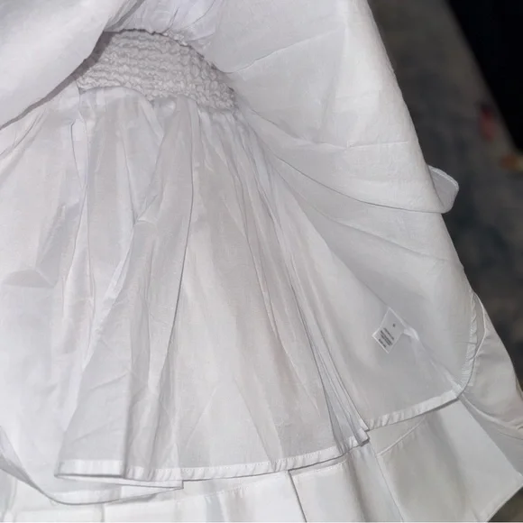 NWT STAUD Cotton Smocked Cassidy Dress - Picture 6 of 13